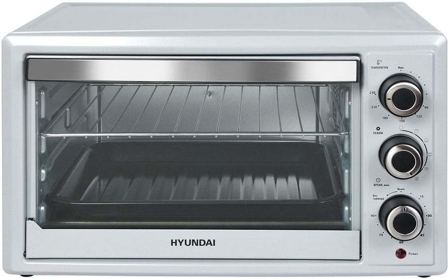 Характеристики Мини-печь Hyundai MIO-HY051, серебристый(Б/У) (M00223406 ...