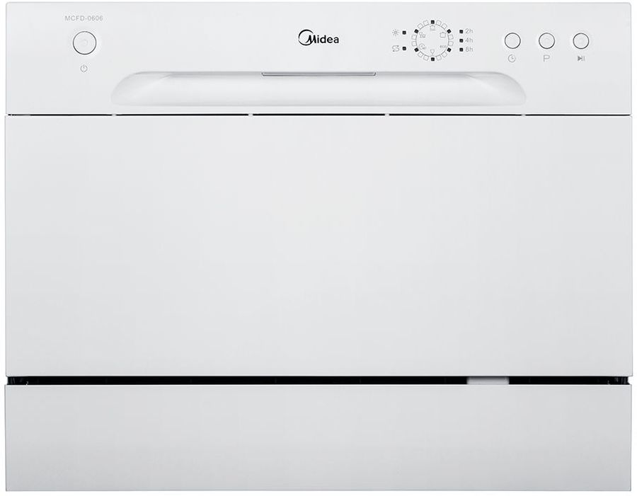 Посудомоечная машина Midea MCFD-0606 белая - купить в Ситилинк | 1207892 - Что дарить на НГ