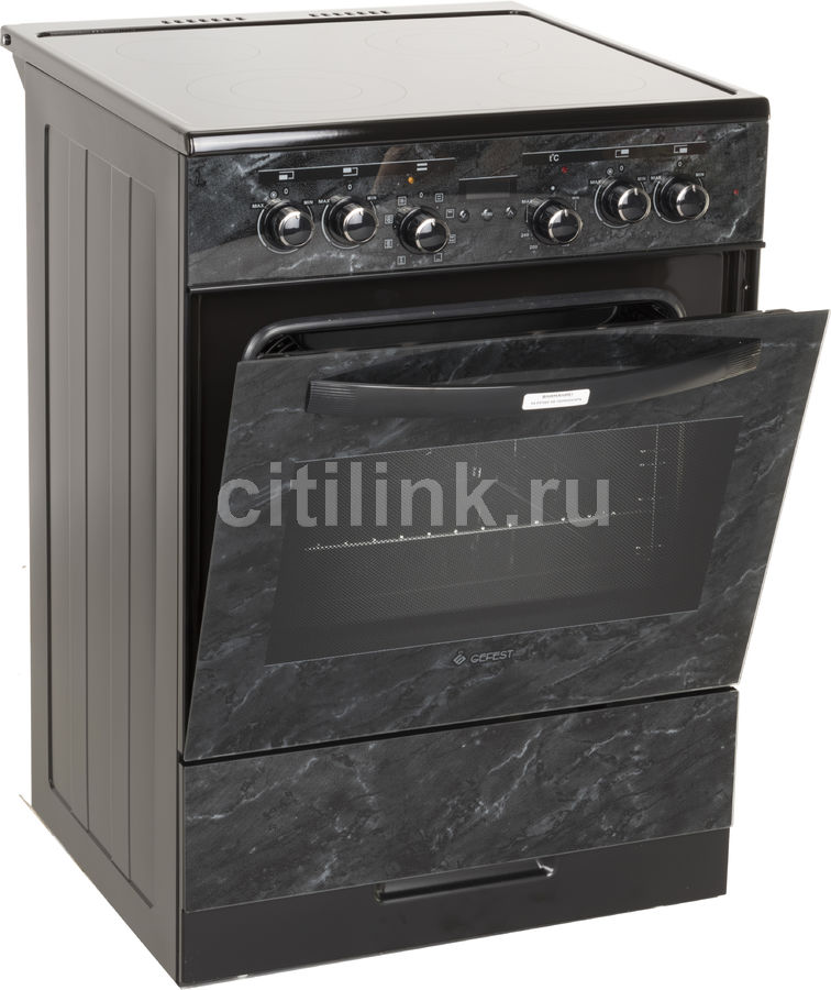 Электрическая плита GEFEST ЭП Н Д 6560-03 0053, черный/мрамор - купить ...