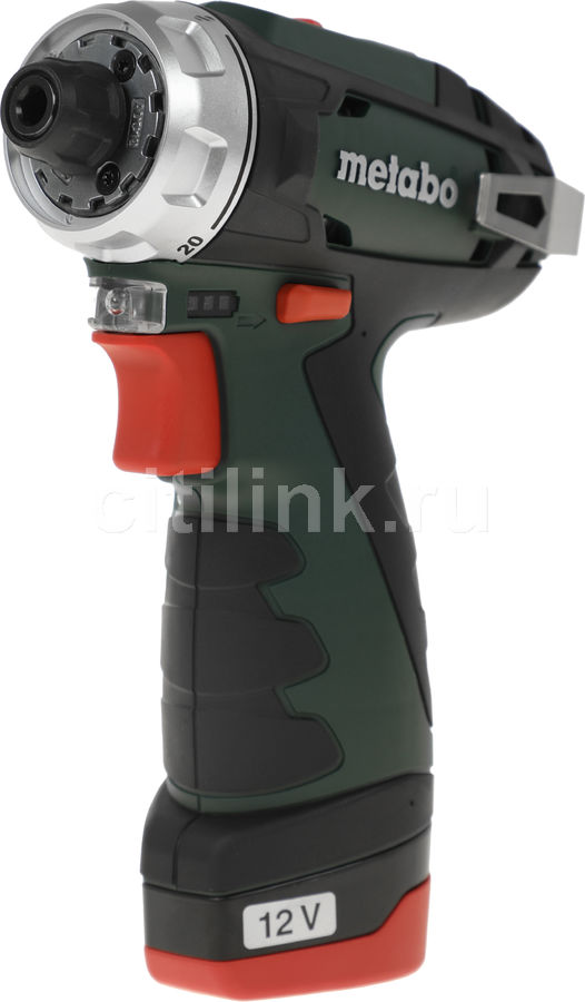 Характеристики -шуруповерт METABO PowerMaxx BS Basic SET 2Ач, с .