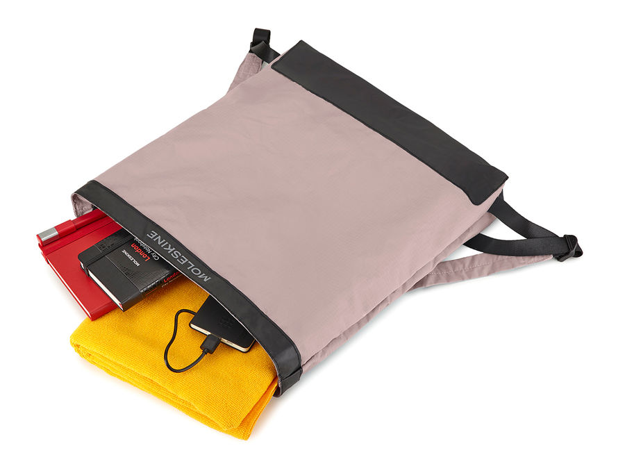 Рюкзак Moleskine Journey Packable 35 х 40 х 6.5 см, 0.137кг, розовый