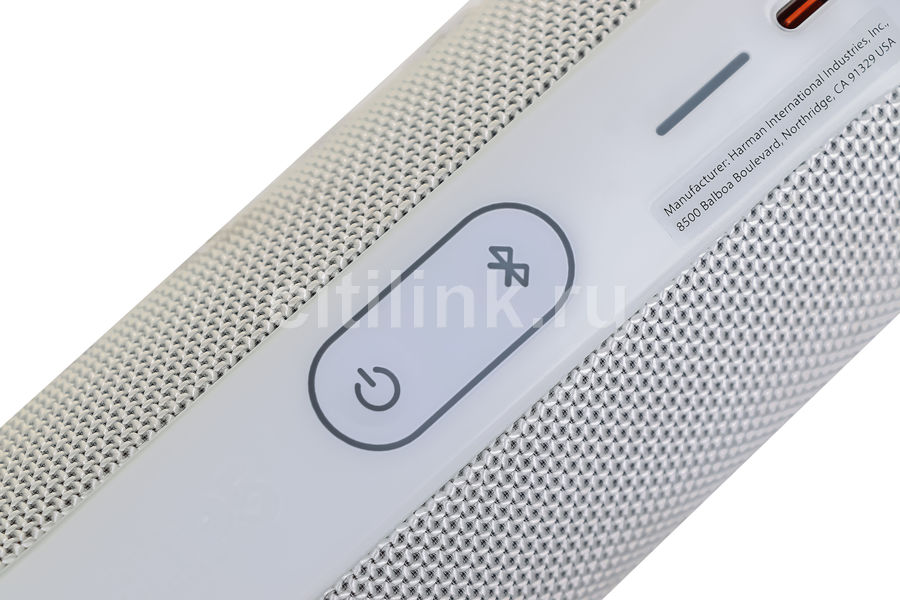 Портативная колонка JBL Flip 5, 20Вт, белый - купить в Ситилинк | 1215546