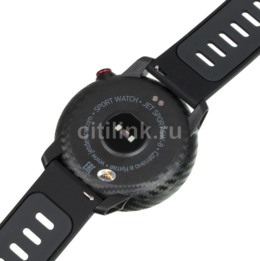 Смарт часы jet sport sw 8 black обзор