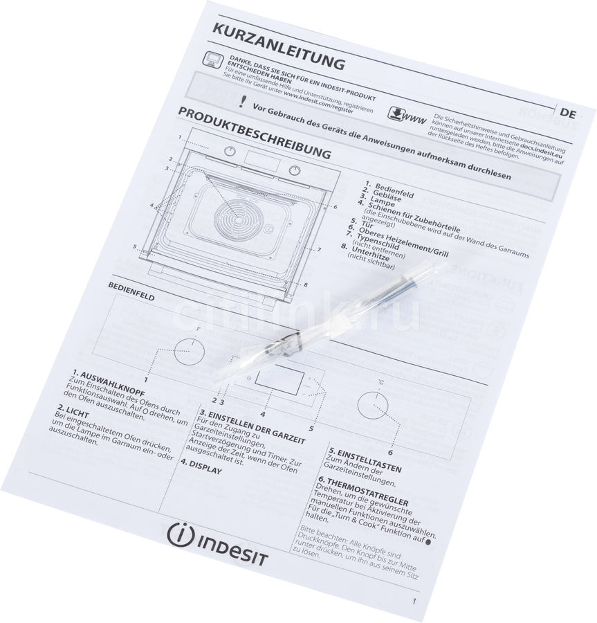 Духовой шкаф indesit ifw 3540 j ix