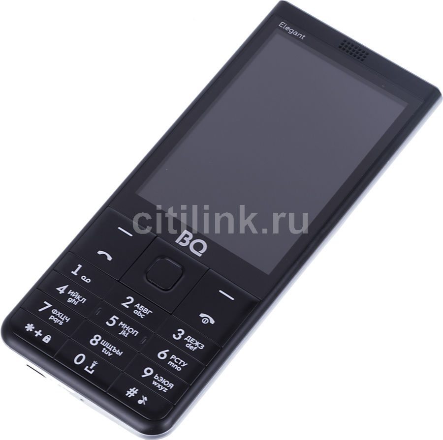 Сотовый телефон BQ Elegant 3595, черный - купить в Ситилинк | 1359604