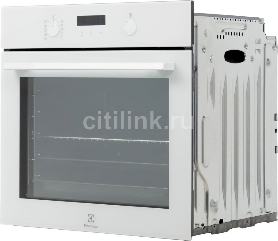 Электрический духовой шкаф electrolux oee6c71v белый