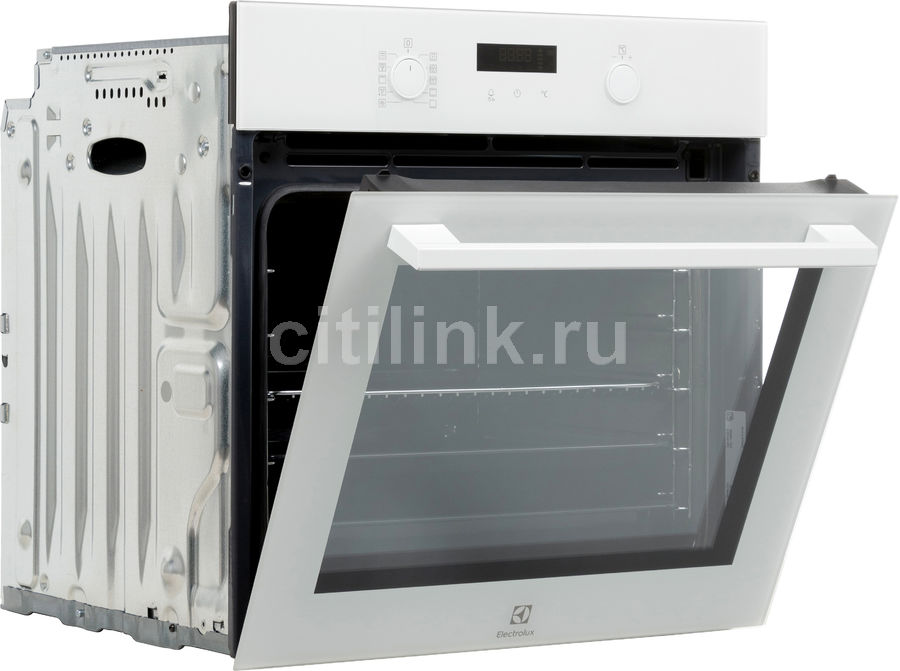 Электрический духовой шкаф electrolux oee6c71v белый