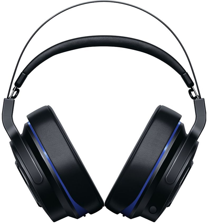 Характеристики Гарнитура игровая Razer Thresher, для ПК и игровых консолей,  мониторные, радио, черный / синий [rz04-02580100-r3g1] (1364489) смотреть в  СИТИЛИНК