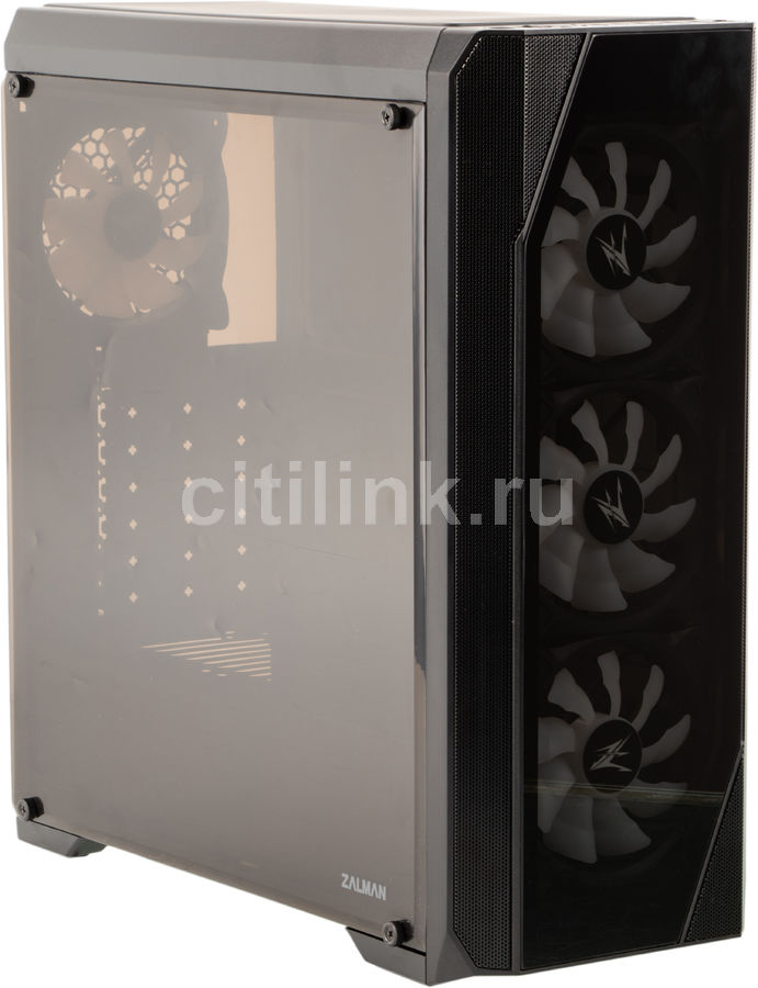 Компьютерный корпус zalman n5 tf black обзор