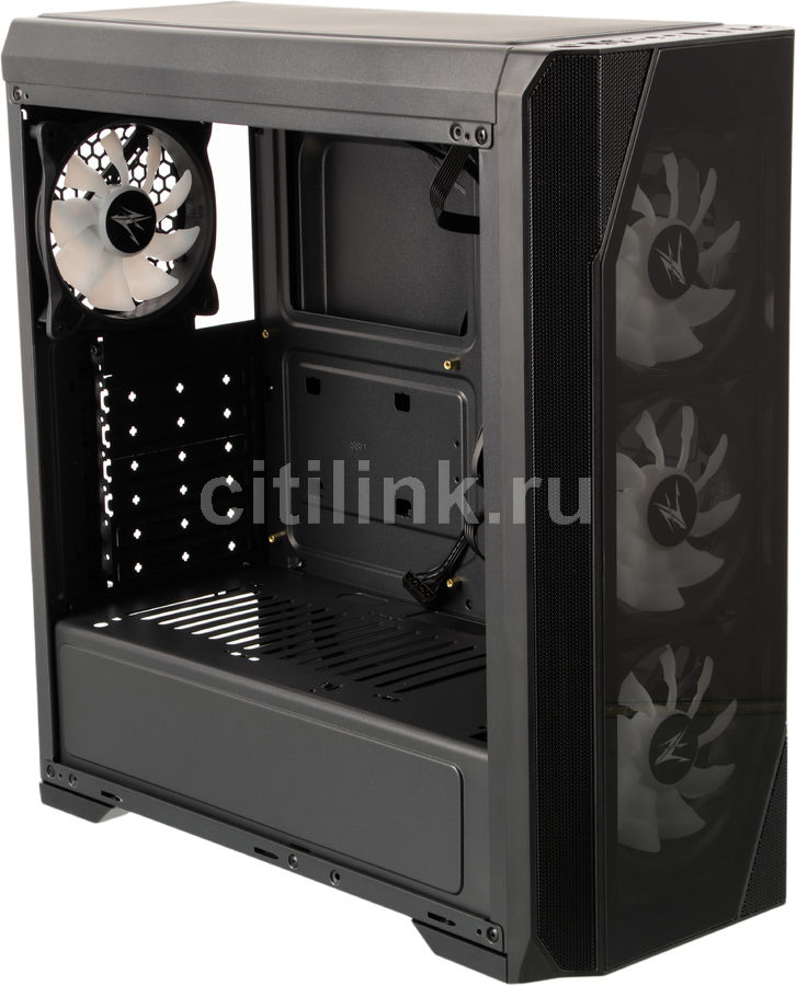 Компьютерный корпус zalman n5 mf black обзор