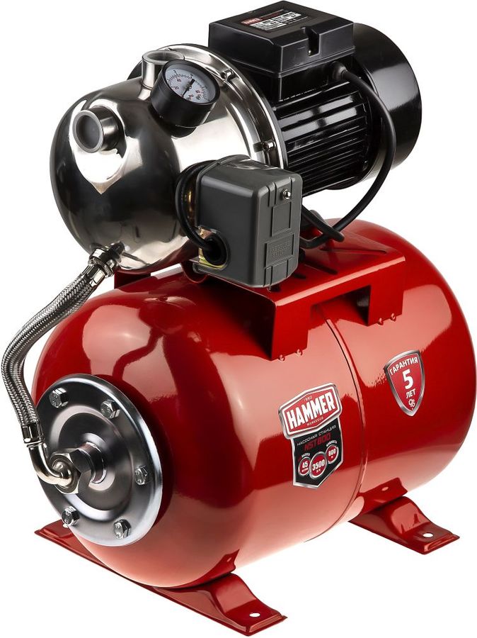 Характеристики Насосная станция Hammer NST800, поверхностный [641207 ...