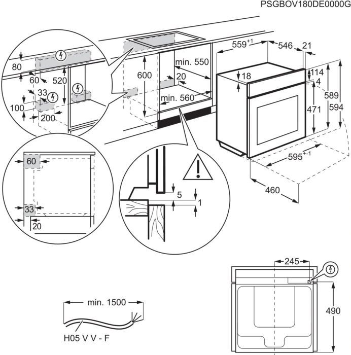 Electrolux oka9s31wz духовой шкаф