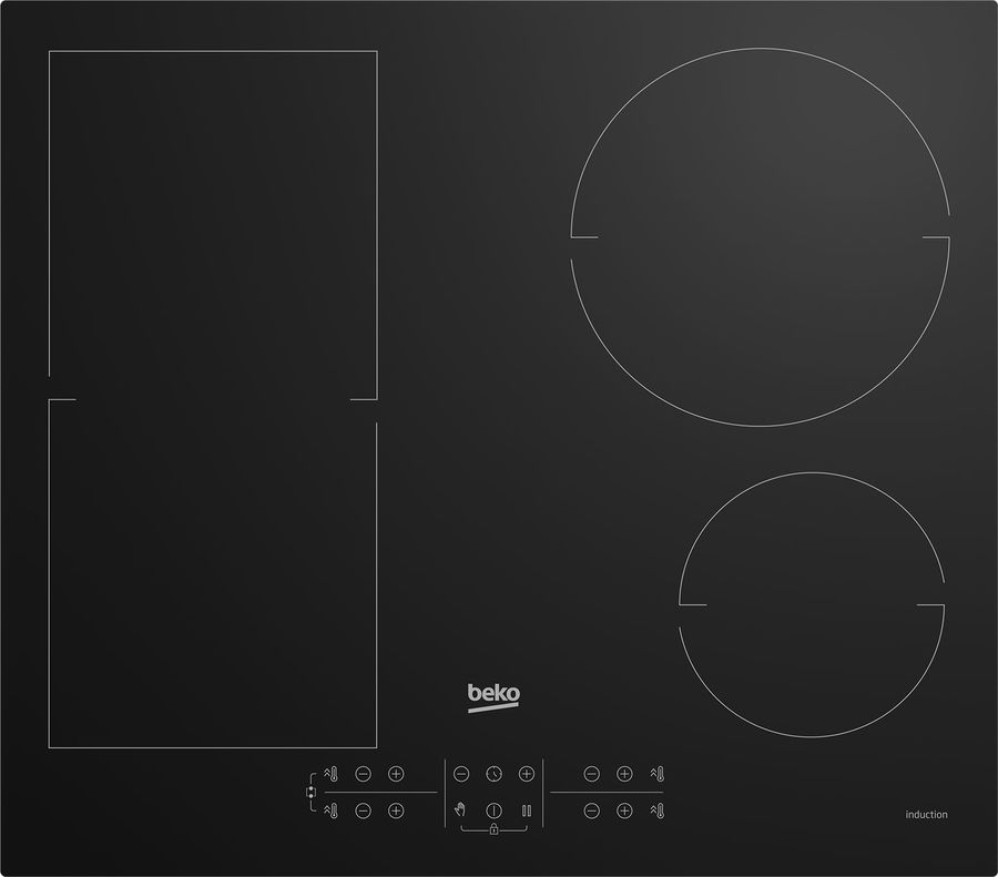 beko 13 amp induction hob