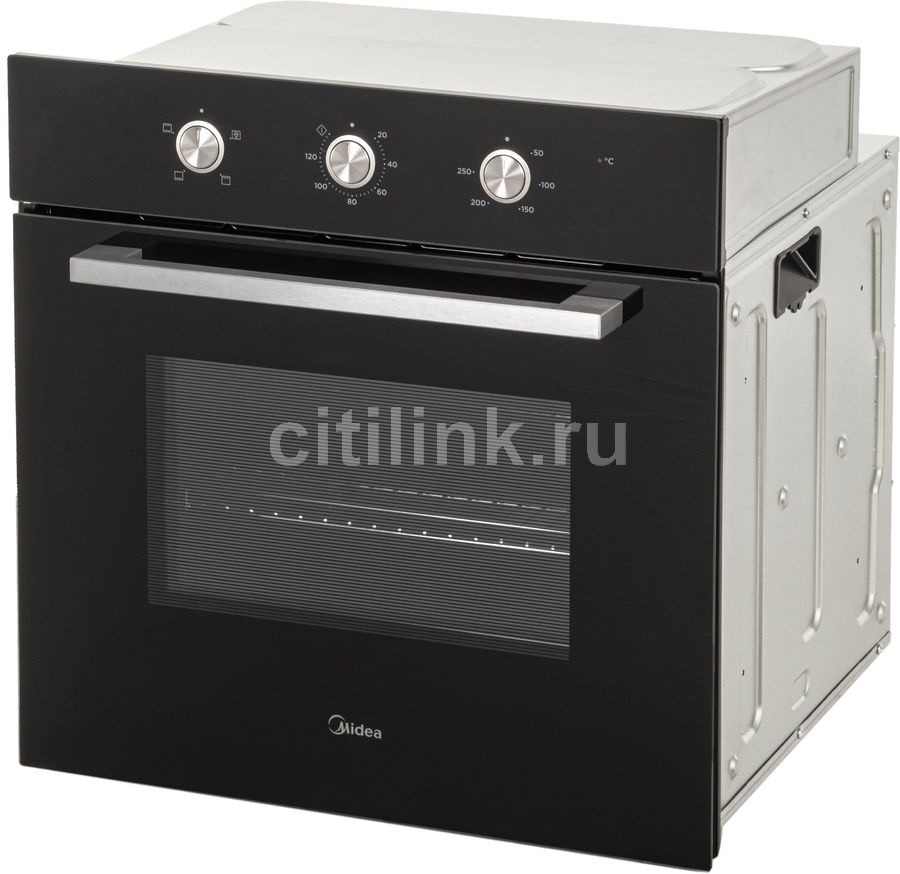 Духовой шкаф с функцией свч midea mo86000mgb