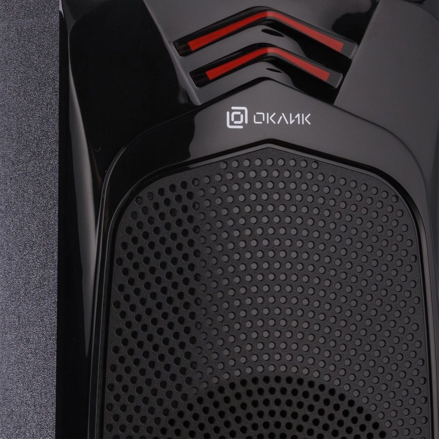 Колонки Bluetooth Oklick OK-432, 2.1, черный - купить в Ситилинк | 1382606
