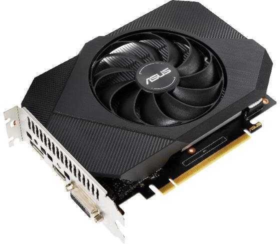 Видеокарта asus nvidia geforce gtx 1650 ph gtx1650 o4gd6 p 4гб gddr6 oc ret обзор