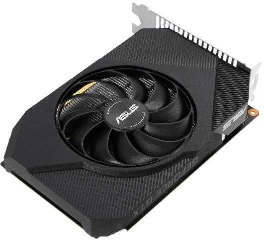 Видеокарта asus nvidia geforce gtx 1650 ph gtx1650 o4gd6 p 4гб gddr6 oc ret обзор