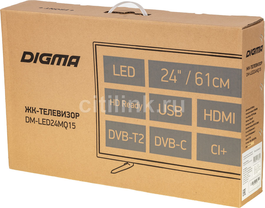 Телевизор digma настроить dm led24mq15