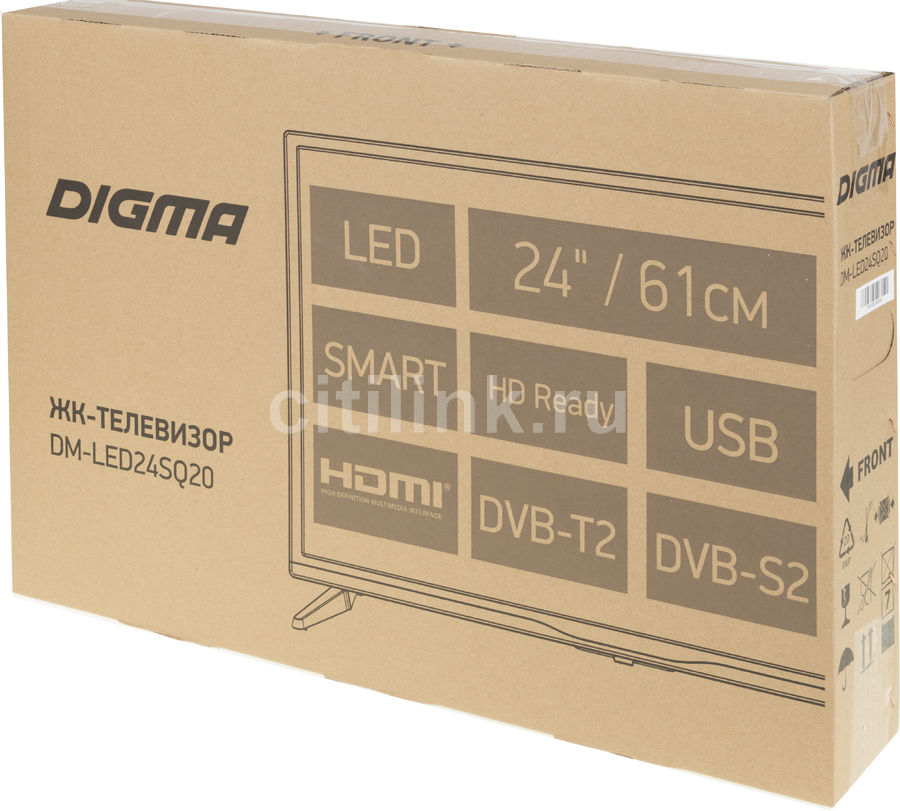 Телевизор digma настроить dm led24mq15