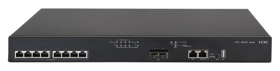 Коммутатор H3C LS-6520X-10XT-SI, управляемый - купить в Ситилинк | 1387325