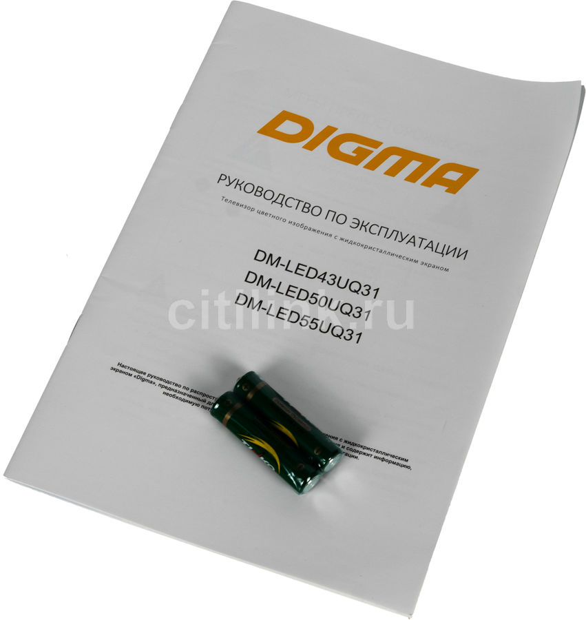 Телевизор digma dm led43uq31 43 ultra hd 4k обзор