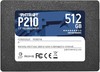 SSD накопитель Patriot P210 P210S512G25 512ГБ