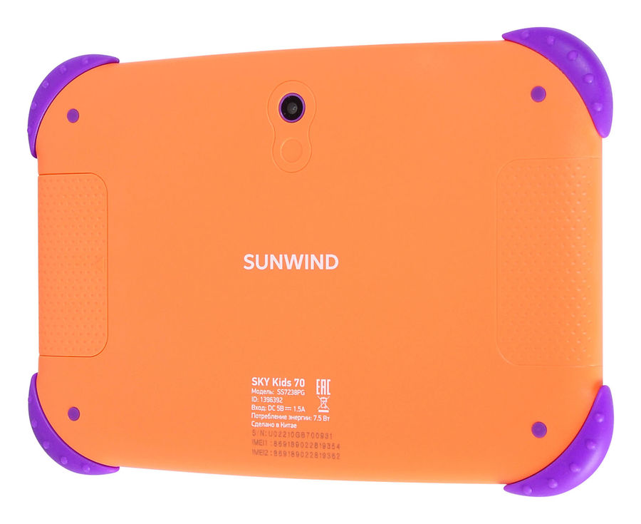 Детский планшет sunwind sky kids 70 обзор