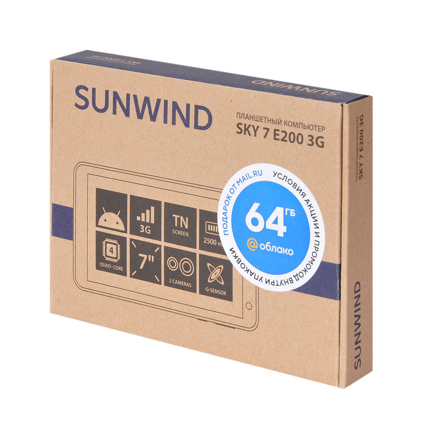 Планшет sunwind sky 7 e200 обзор