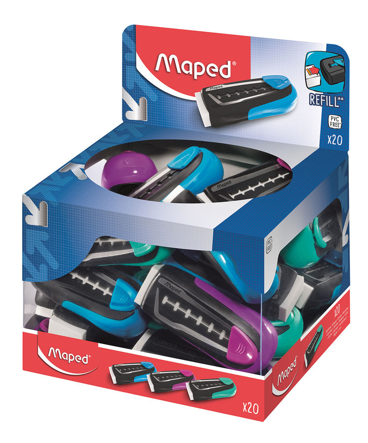 Купить Линейки для упаковка ластиков Maped Collector 122011, каучук ...