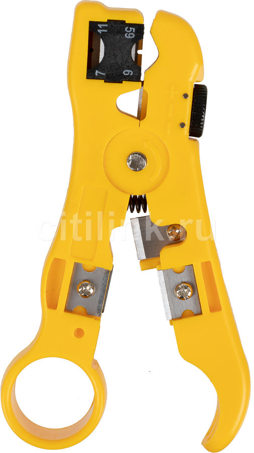 Характеристики Инструмент ITK (TS2-GR20) для зачистки витой пары (упак ...