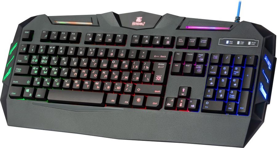 Игровая клавиатура defender werewolf gk 120dl ru rgb обзор