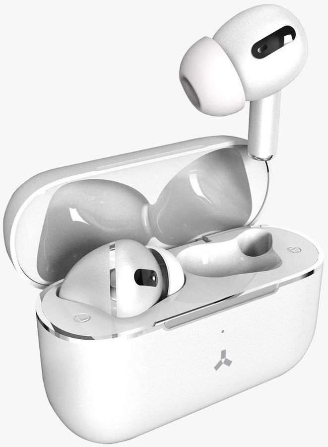 Наушники с микрофоном Accesstyle Indigo TWS, Bluetooth, белый