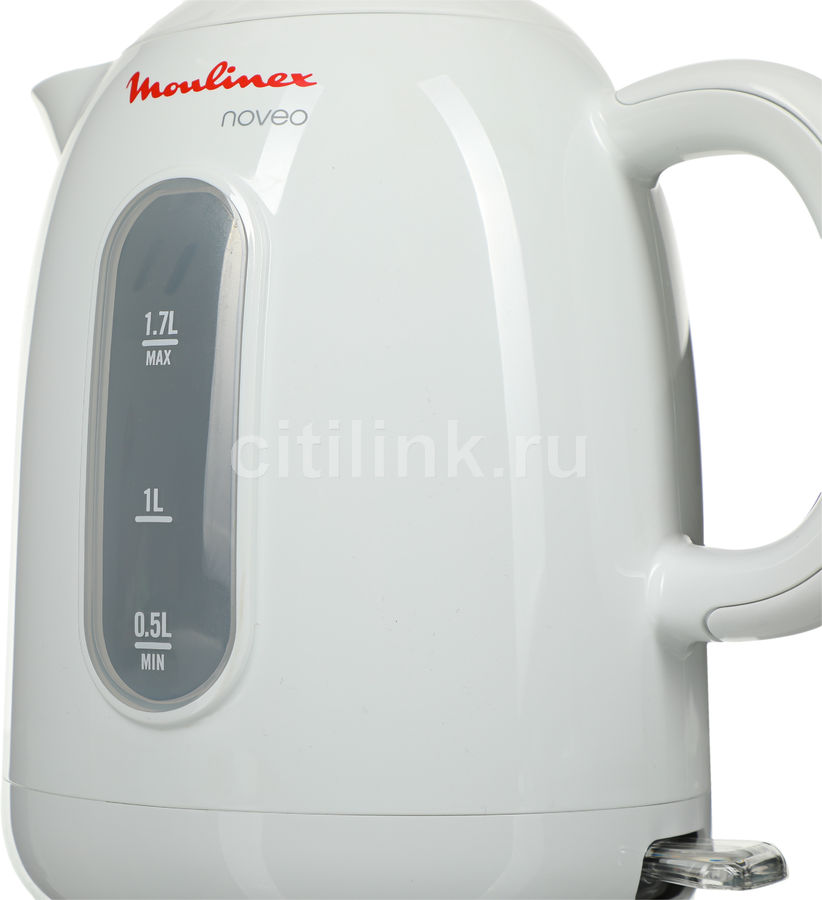 Чайник электрический Moulinex BY282130, 2400Вт, белый(плохая упаковка ...