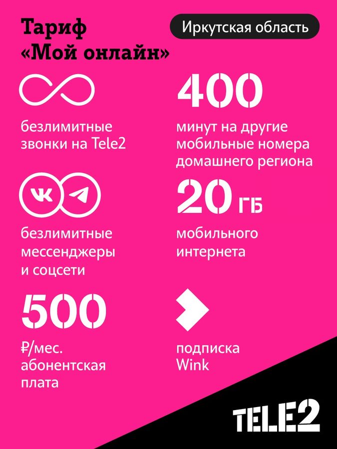 Виртуальная карта tele2