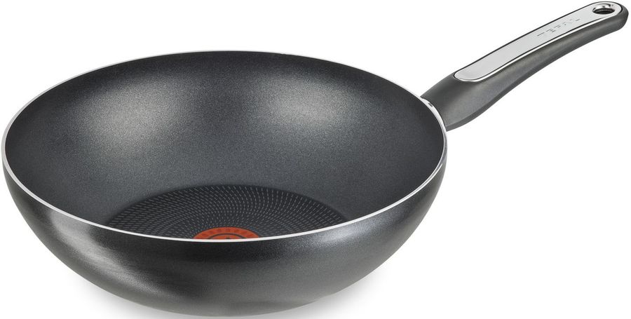  Сковорода ВОК (WOK) TEFAL B3601982, 28см, без крышки,  черный 