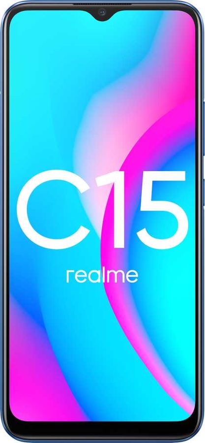 Смартфон REALME C15 64Gb,  синий