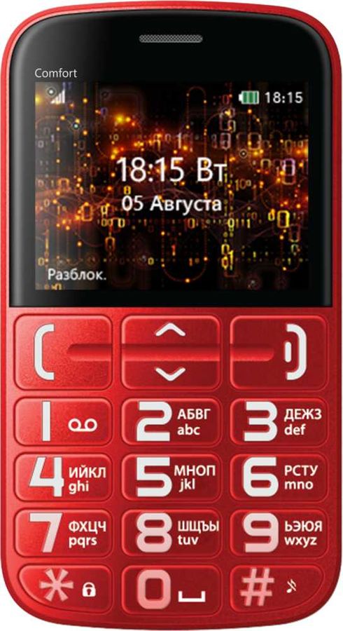 Телефон bq 2441 comfort обзор