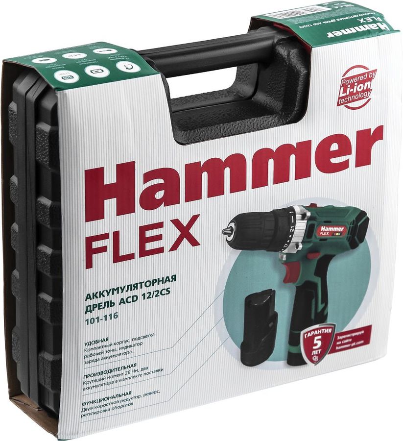 Купить Измерительный инструмент для дрель-шуруповерт Hammer ACD12/2CS 1 ...