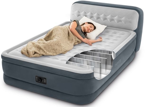 intex deluxe king air mattress