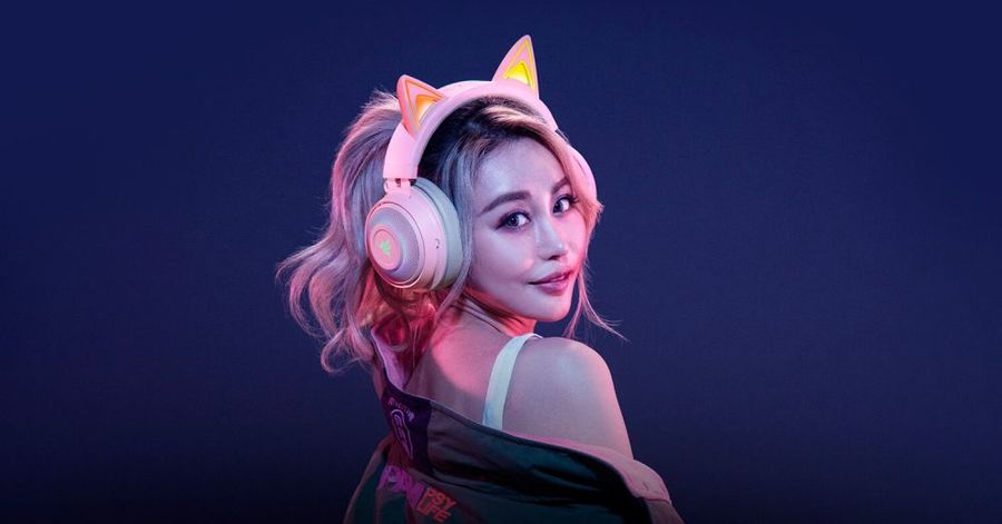 Гарнитура игровая Razer Kraken Kitty Ed 