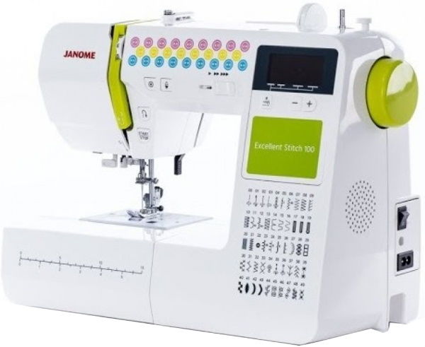 Услуги на швейная машина Janome Excellent Stitch 100 белый (1421027) в ...