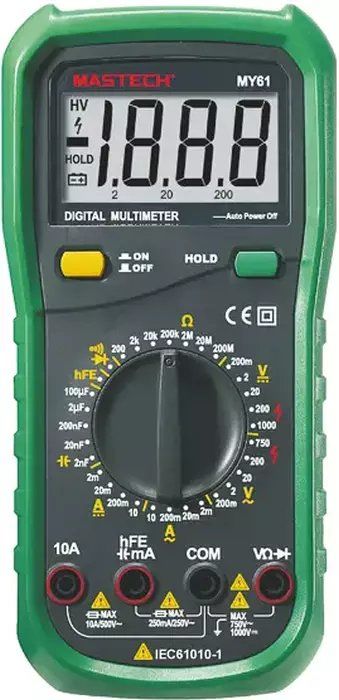 Инструкция, руководство по эксплуатации для мультиметр MASTECH MY61N ...