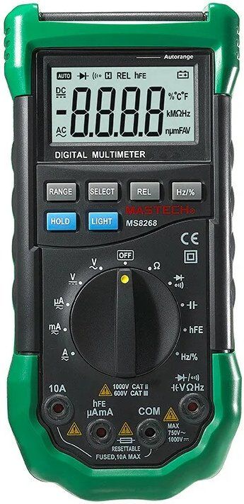 Инструкция, руководство по эксплуатации для мультиметр MASTECH MS8268 ...