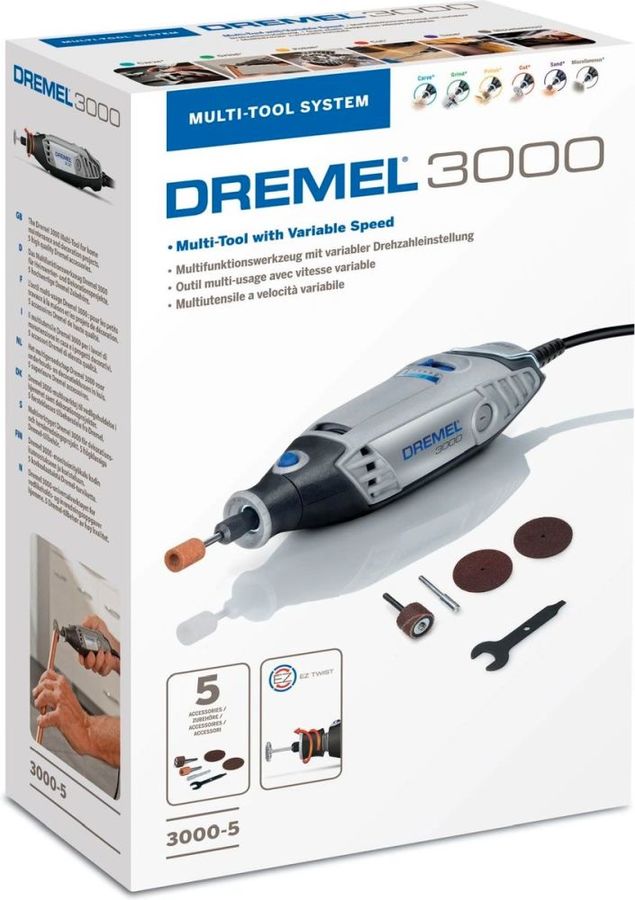 Ответы на вопросы о товаре гравер Dremel 3000-5 (1426164) в интернет .