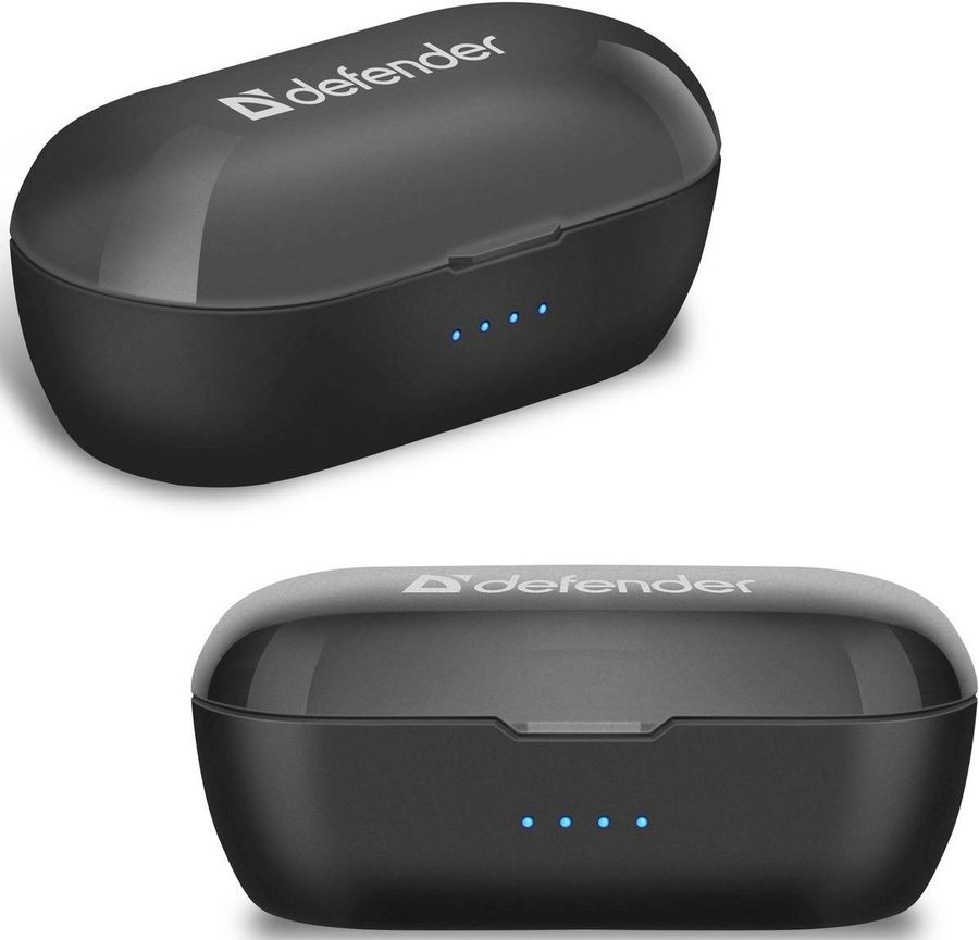 Беспроводные наушники defender twins 638 черный tws bluetooth обзор