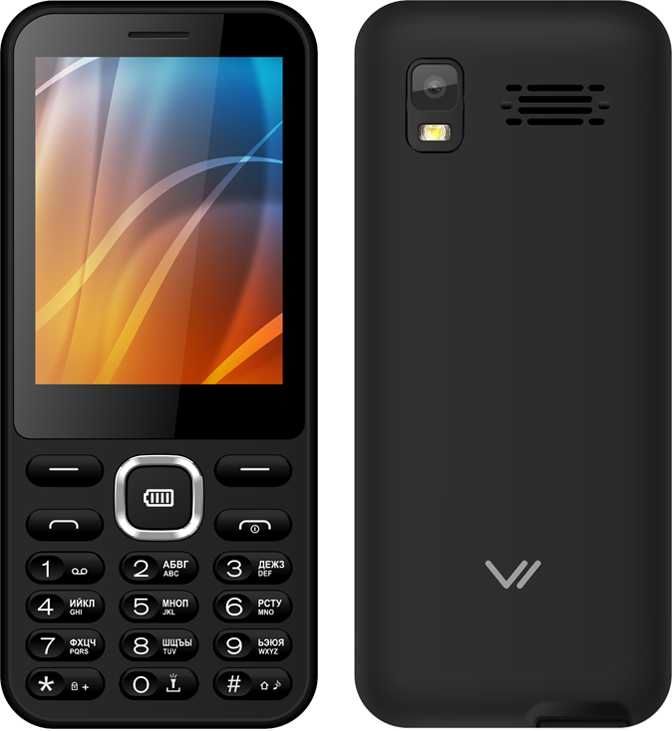 Сотовый телефон Vertex D525 черный - купить в Ситилинк | 1427645