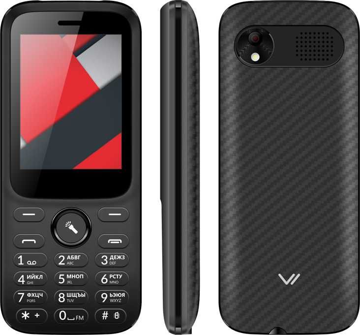 Характеристики товара мобильный телефон VERTEX D555 черный (1427672 ...