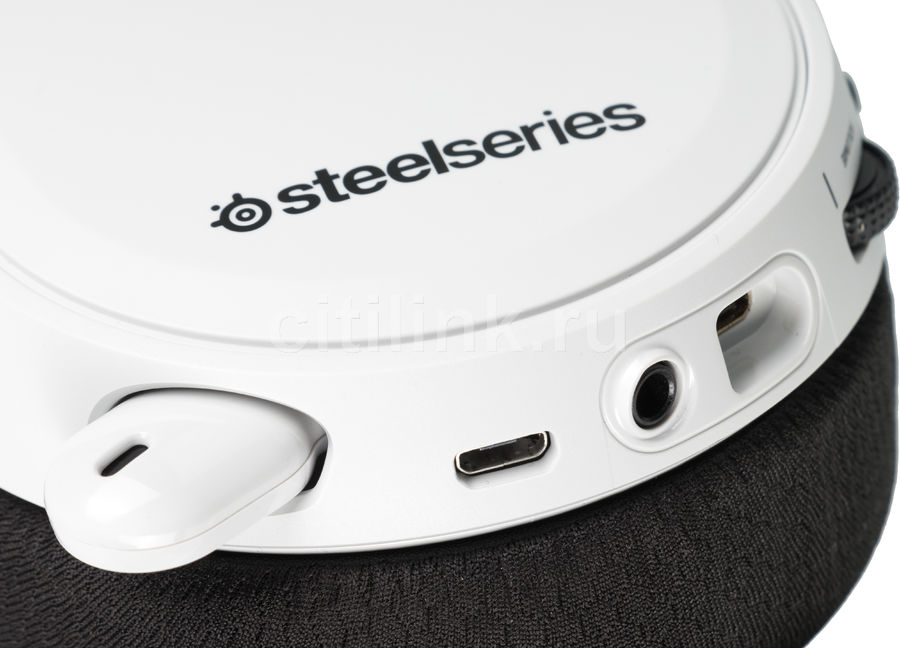 Компьютерная гарнитура SteelSeries Arctis 7P белый