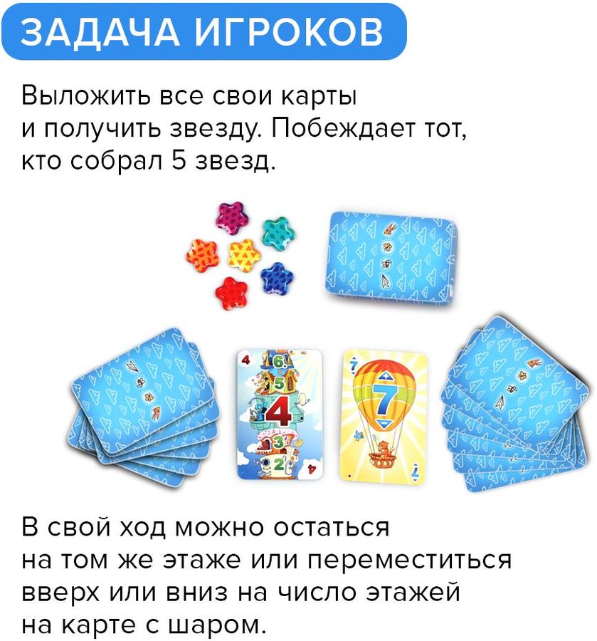 Этажики настольная игра как играть