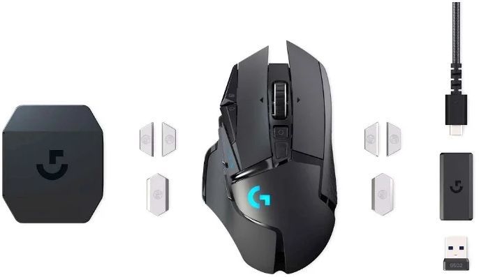 logitech g502 lightspeed wireless black